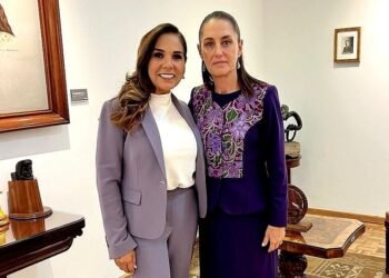 UNA VEZ MÁS: Se reúne Mara Lezama con Claudia Sheinbaum