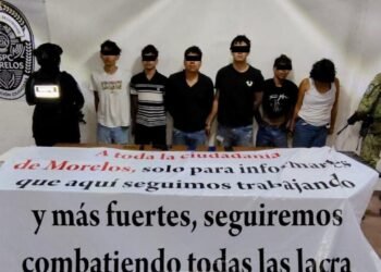 Desarticulan célula de La Familia Michoacana tras despliegue operativo en Morelos