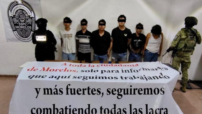 Desarticulan célula de La Familia Michoacana tras despliegue operativo en Morelos