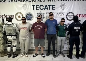 Desarticulan célula del CJNG en Tecate con la detención de "El Salo"