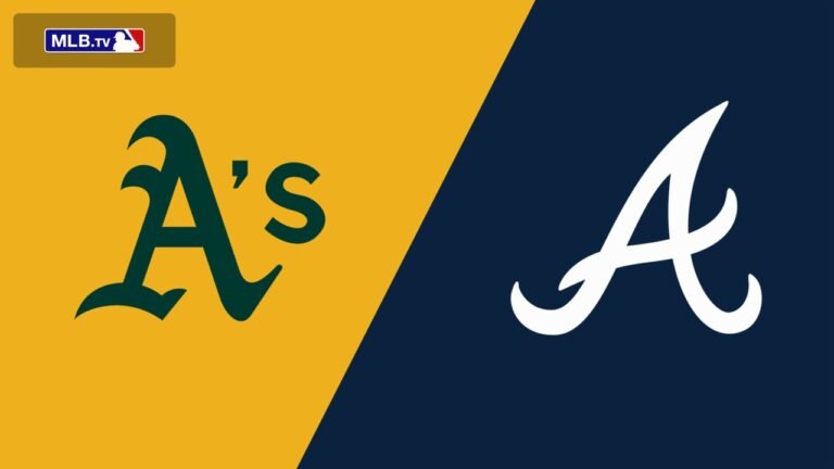 Dónde ver: Domina Atlanta Braves el diamante de Georgia frente a Oakland Athletics