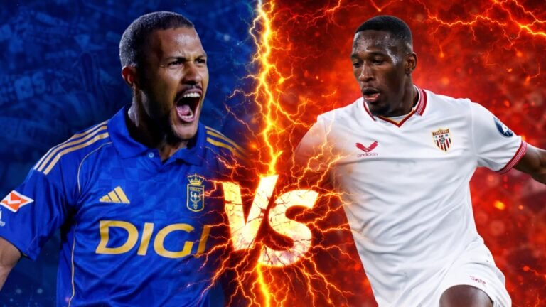 Dónde ver Oviedo vs Sevilla: Duelo de supervivencia en la jornada 30 de LaLiga