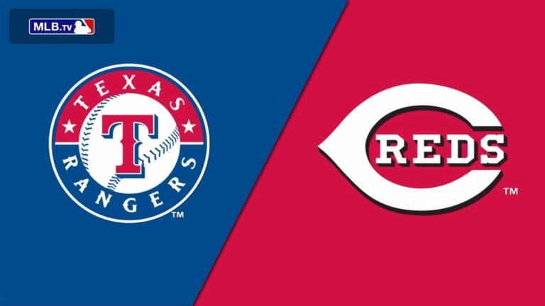 Dónde ver Rangers vs Reds: Texas busca la redención en el Globe Life Field este 4 de abril