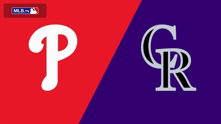 Donde ver a los Phillies buscan barrida histórica ante Rockies en el Coors Field