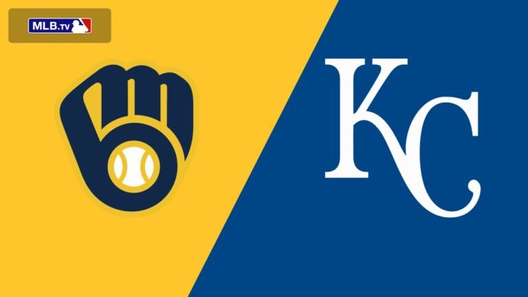 Dónde ver el predominio de Milwaukee Brewers frente a Kansas City Royals en el Kauffman Stadium