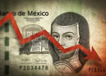 Economía mexicana retrocede 0.8% y enfrenta estancamiento estructural