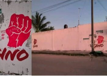 BARDAS POLÍTICAS: Niega “Gino” Segura autoría de pintas con su nombre y puño “socialista”