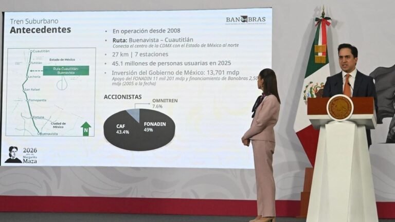 Gobierno recupera soberanía ferroviaria con el nuevo Tren Suburbano Felipe Ángeles