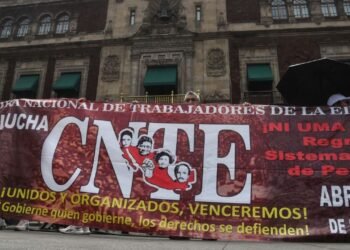 La CNTE activa huelga nacional indefinida previa al Mundial 2026