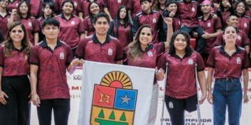 Abandera Mara Lezama a delegación para la Olimpiada y Paralimpiada Nacional Conade 2026