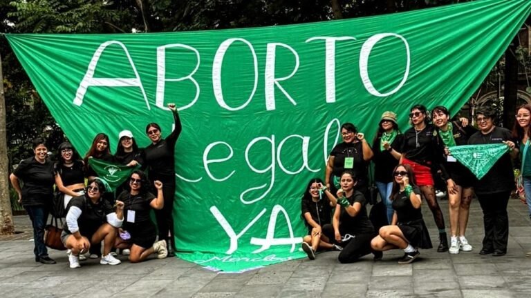 Marea feminista exige despenalización total del aborto en todo el territorio nacional