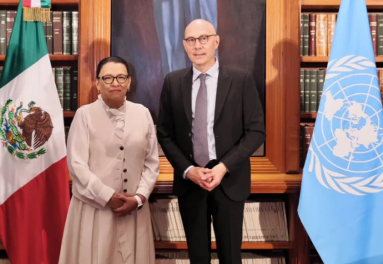 México y ONU estrechan lazos para garantizar justicia y reparación