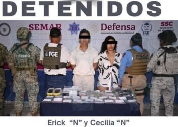 Cae pareja de narcomenudistas en Zona Hotelera de Cancún