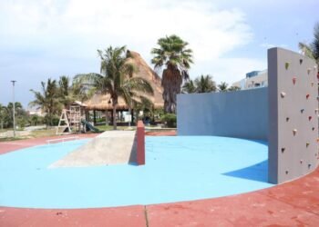 AVANCE DEL 90%: Casi lista renovación del Parque Las Iguanas en Isla Mujeres 4 AVANCE DEL 90%: Casi lista renovación del Parque Las Iguanas en Isla Mujeres