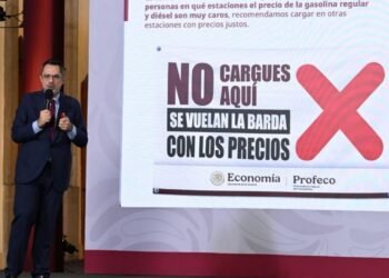 Sheinbaum interviene precios de combustibles y alimentos para frenar inflación