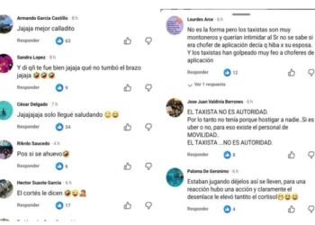 HARTAZGO SOCIAL: Celebran ciudadanos agresión a taxista en PDC
