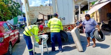 Realizan programa de descacharrización en Isla Mujeres