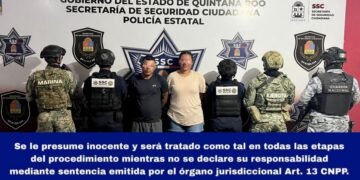 Caen cuatro presuntos narcomenudistas durante operativos en Cancún