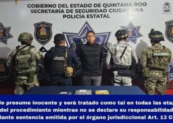 Cae a otro narcomenudista en Holbox