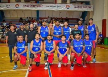 Ganan Caguameros de Isla Mujeres por dos puntos ante Mambas en Cancún