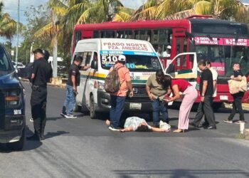 Atropellan a una fiscal del Ministerio Público en frente de la FGE 3 Atropellan a una fiscal del Ministerio Público en frente de la FGE