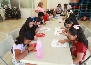 Inicia talleres infantiles en la Zona Continental de Isla Mujeres