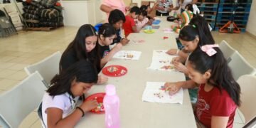 Inicia talleres infantiles en la Zona Continental de Isla Mujeres