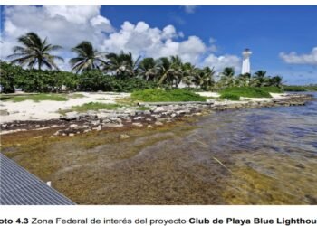 MAHAHUAL: Proyectan nuevo club de playa junto al faro frente a instalaciones de Marina