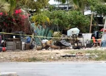 Hallan hombre sin vida en la SM 219; tenía una herida en el cuello