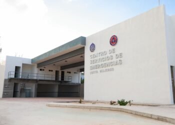 Atenea realiza recorrido en nueva Estación de Protección Civil y Bomberos en Costa Mujeres