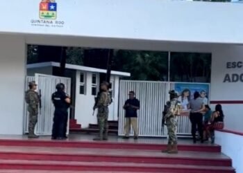 Activan operativo en secundaria de Chetumal tras presunta amenaza