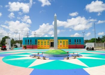 ESPACIO PÚBLICO: Entregará Atenea renovada Plaza Ejidatarios en Isla Mujeres