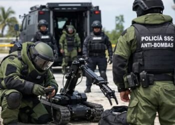 AVANZA CAPACITACIÓN: Casi listo el grupo antibombas de la SSC 1 AVANZA CAPACITACIÓN: Casi listo el grupo antibombas de la SSC