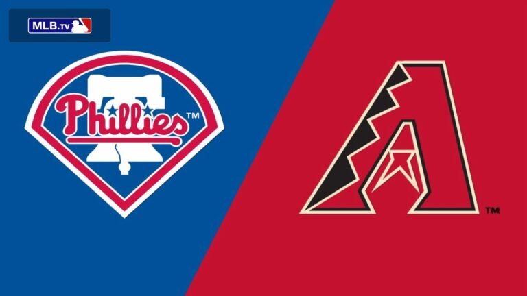 Dónde ver MLB: Phillies buscan revancha ante Diamondbacks en Citizens Bank Park