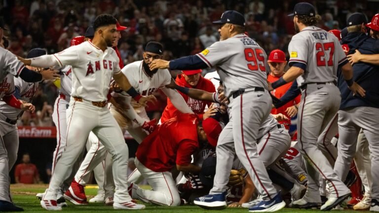 Dónde ver Braves vs. Angels: Duelo de desempate en el Angel Stadium