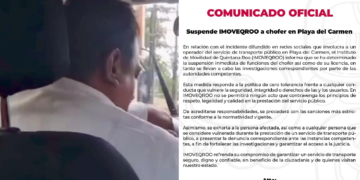 Imoveqroo suspende taxista de Playa del Carmen por agredir a un turista