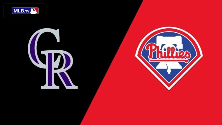 Dónde ver Philadelphia Phillies consolidar dominio en el Coors Field
