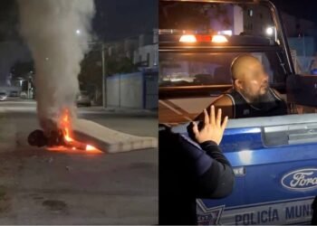 Se entrega sujeto acusado de abusar de una menor en la R-216 tras presión vecinal