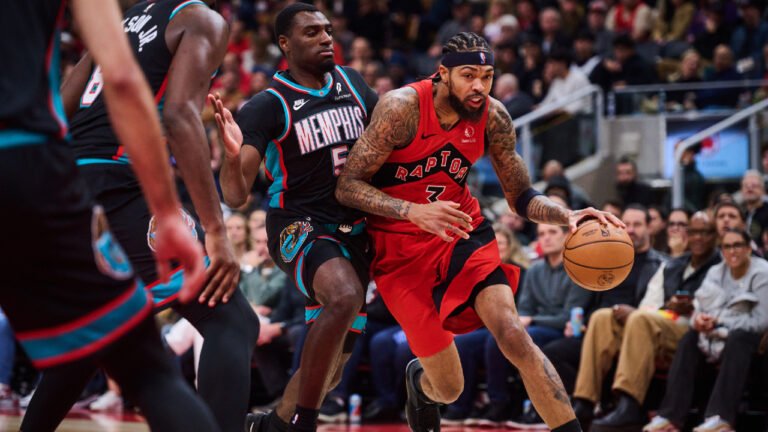 Dónde ver Raptors vs. Grizzlies: Toronto busca consolidar su posición de Playoffs en Tennessee