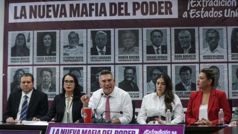 Alito Moreno exige sanción de terrorismo para Morena ante Estados Unidos