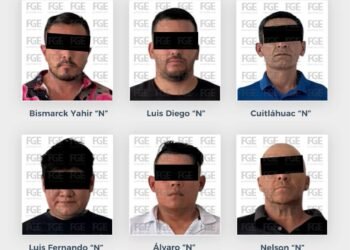 FGE detiene a 6 hombres relacionados con el delito de extorsión en Cozumel