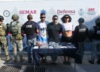 EN SM-75: Detienen a tres personas con 285 dosis de droga