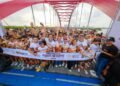 Fiesta deportiva en Carrera Puente Nichupté Cancún