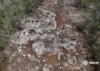 DE MÁS DE 1,500 AÑOS: Hallan posible altar en ruta del Tren Maya en Yucatán