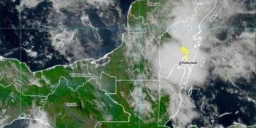 Prevén lluvias fuertes y descargas eléctricas en Quintana Roo y la Península de Yucatán