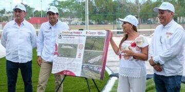 MUNDIAL SOCIAL 2026: Supervisa Mara avance de obras deportivas en Bacalar