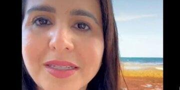 HUELE A #!&+#?: Sheinbaum no invierte “un solo peso” al combate al sargazo, denuncia Senadora