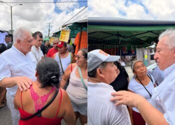 TIANGUIS DE LA 100: Aparece Marín en una de las pasarelas políticas más recurridas de Cancún