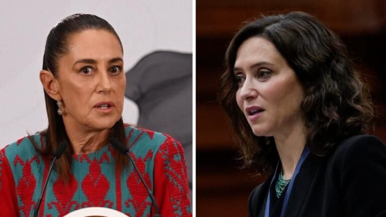 Sheinbaum cuestiona alianza de la derecha mexicana con Isabel Díaz Ayuso