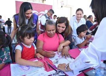 Encabeza Verónica Lezama jornada de convivencia en Playa del Carmen
